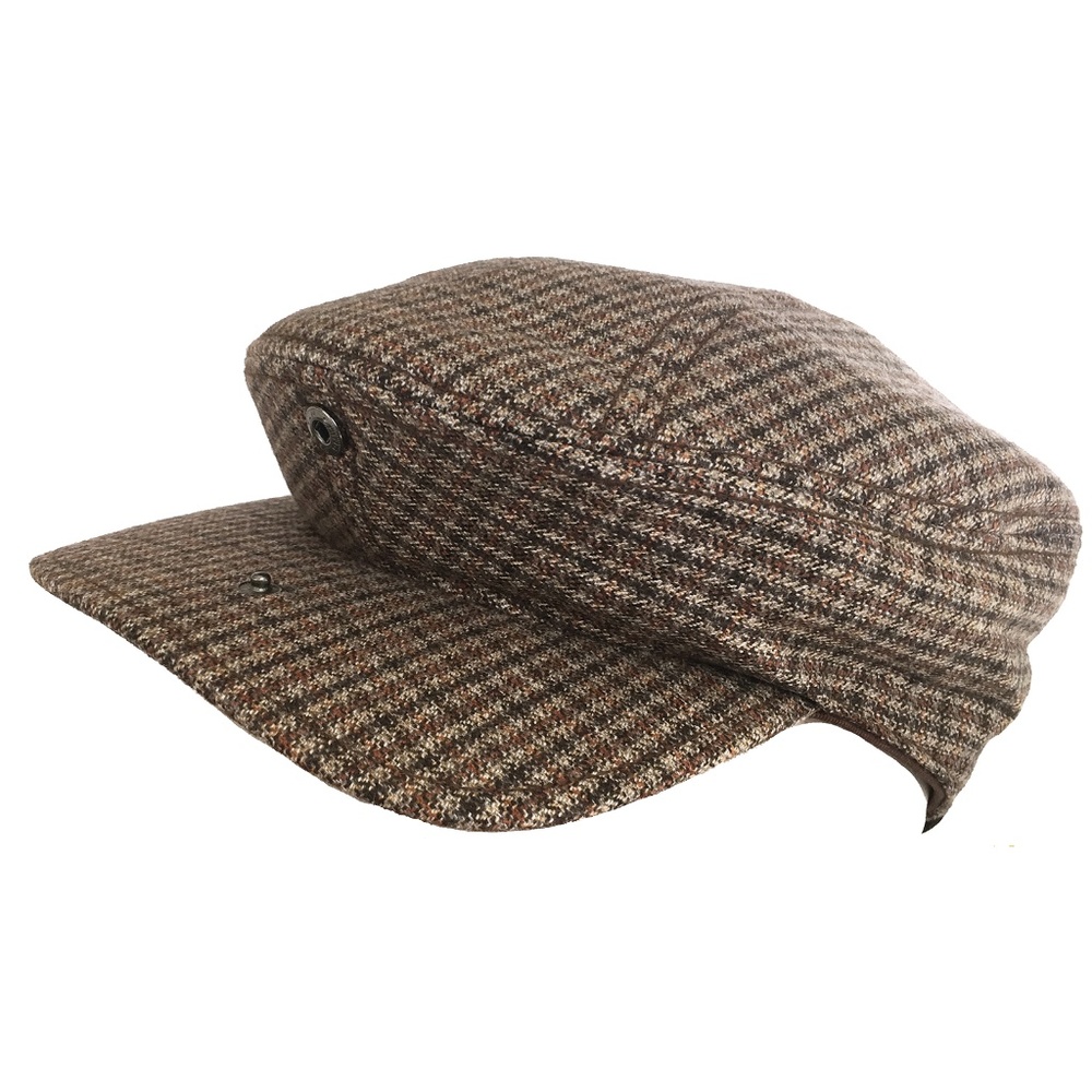 Christys' Crown Big Bill Longshoreman Cap Brown